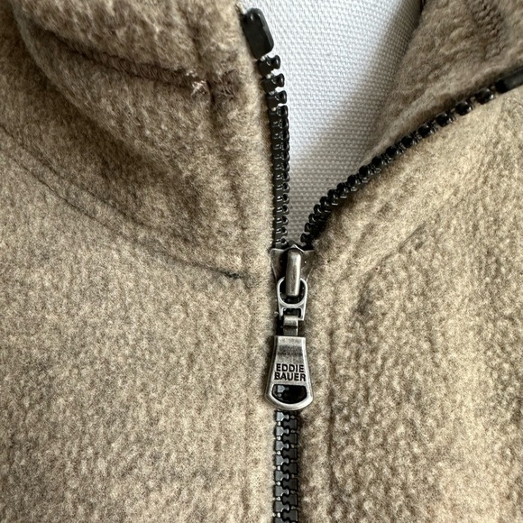 Eddie Bauer Collared Zip Up Jacket Size Medium - Picture 8 of 17